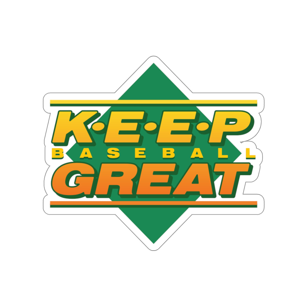 Keep Baseball Great UD Sticker