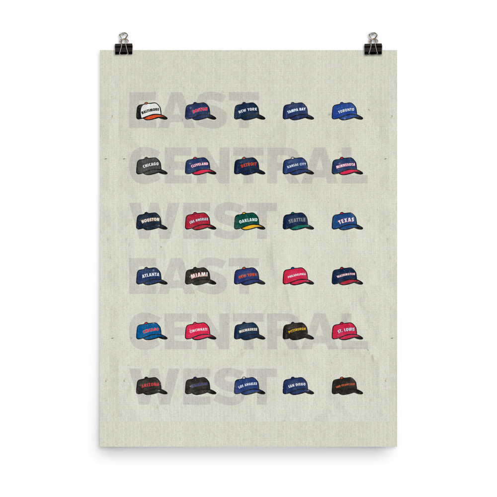 Team Hats Poster